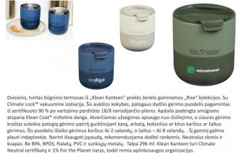 Klean Kanteen termo puodelis 296ml