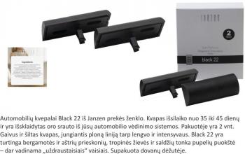 Janzen auto kvapai Black 22