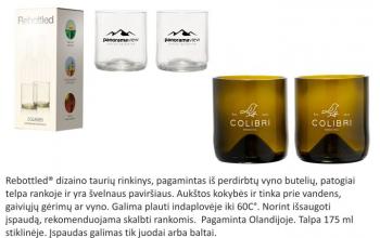 Rebottled® stiklinių rinkinys_175ml
