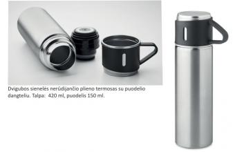 Termosas 420ml, puodelis 150ml 